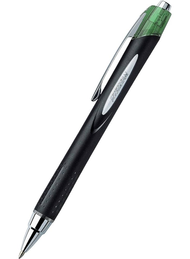 Uni-Jetstream SXN-210 Retractable Pen, 1.0mm Green - Image 2